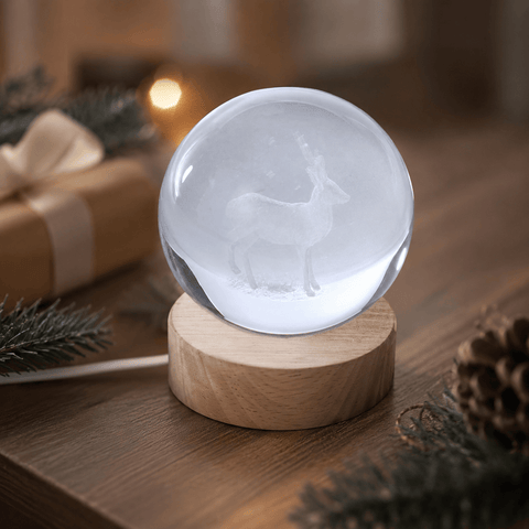 Three Kings LED Orbs & Globes Three Kings FSC1 InLit GloBall – Stag
