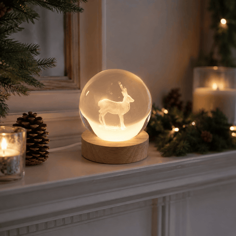 Three Kings LED Orbs & Globes Three Kings FSC1 InLit GloBall – Stag