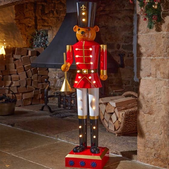 Three Kings Nutcrackers Three Kings Giant Teddy Cracker 1.2m
