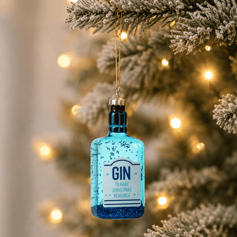 Three Kings Hanging Decor Three Kings Gin Bottle Pendant Christmas Decoration