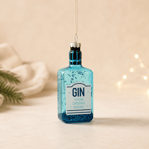 Three Kings Hanging Decor Three Kings Gin Bottle Pendant Christmas Decoration