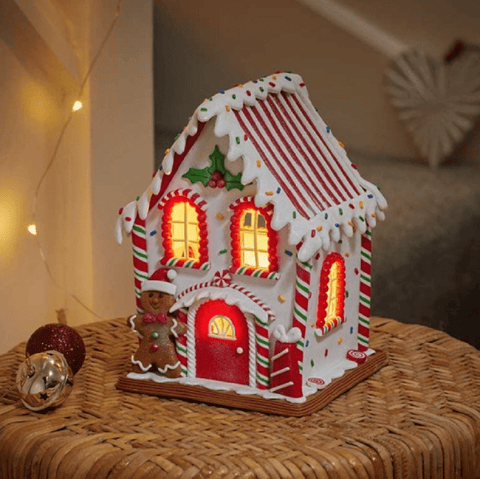 Three Kings Christmas Decor Three Kings Gingerbread Candy Cabin