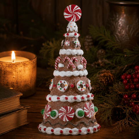 Three Kings Gingerbread Houses Three Kings Gingerbread Candy Christmas Tree – 26cm