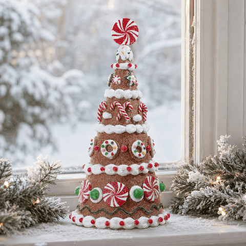 Three Kings Gingerbread Houses Three Kings Gingerbread Candy Christmas Tree – 26cm