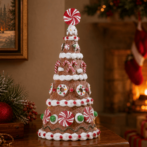 Three Kings Gingerbread Houses Three Kings Gingerbread Candy Christmas Tree – 26cm