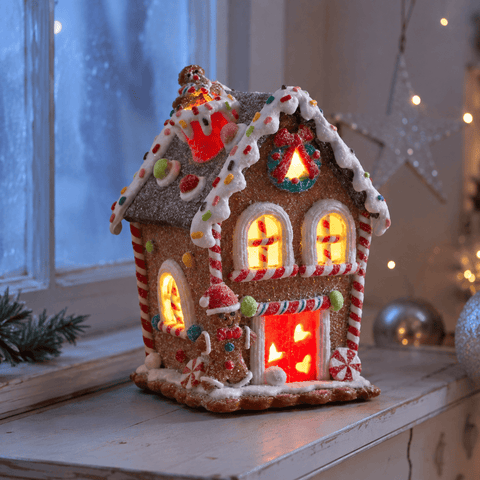 Three Kings Gingerbread Houses Three Kings Gingerbread Candy Cottage – 14 x 9cm