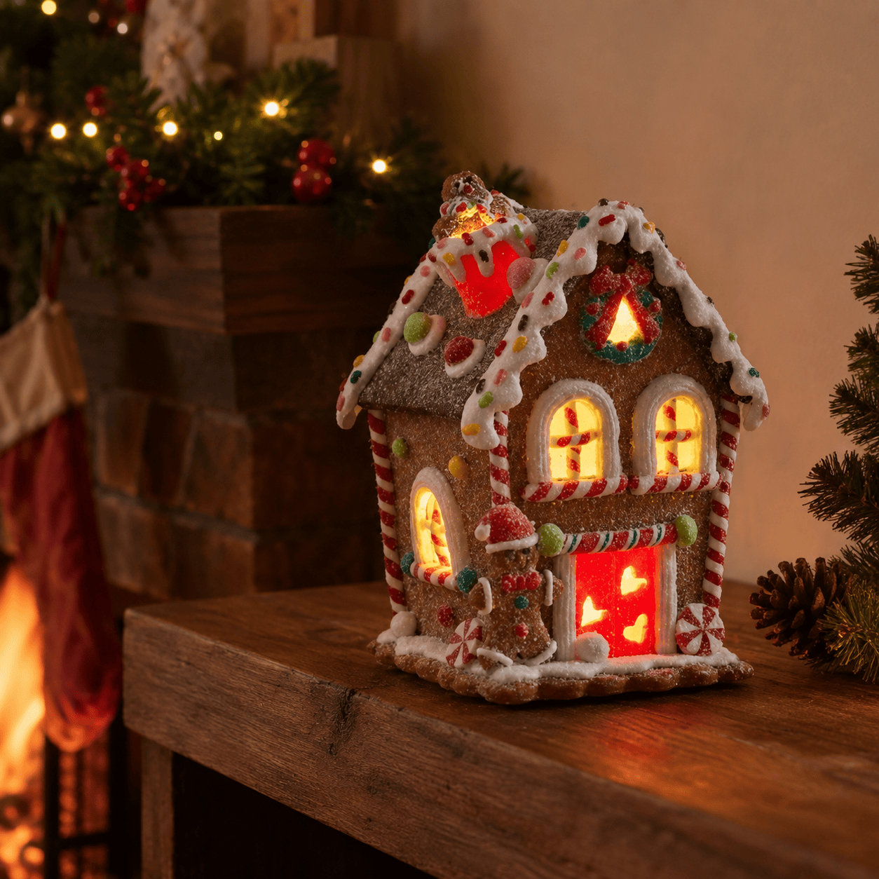 Three Kings Gingerbread Houses Three Kings Gingerbread Candy Cottage – 14 x 9cm