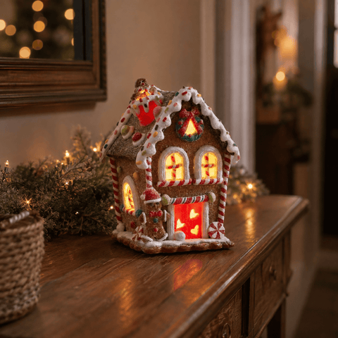 Three Kings Gingerbread Houses Three Kings Gingerbread Candy Cottage – 14 x 9cm