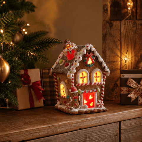 Three Kings Gingerbread Houses Three Kings Gingerbread Candy Cottage – 14 x 9cm