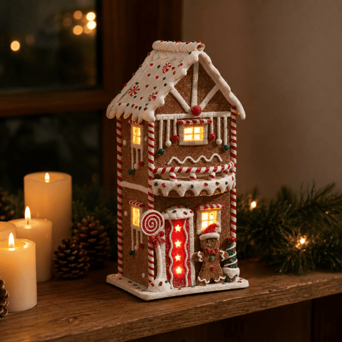 Three Kings Gingerbread Houses Three Kings Gingerbread Candy Home – 29 x 14cm