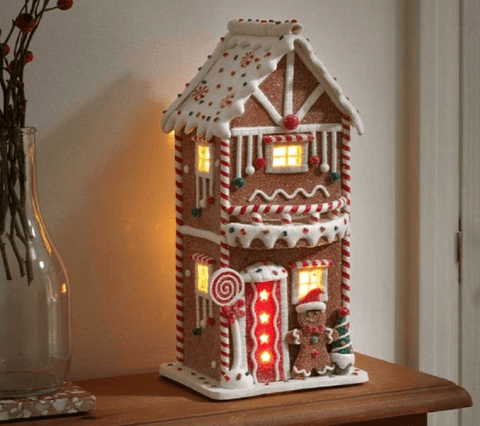 Three Kings Gingerbread Candy Home