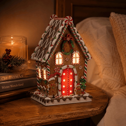 Three Kings Models & Scenes Three Kings Gingerbread Candy Lodge – 26 x 13cm