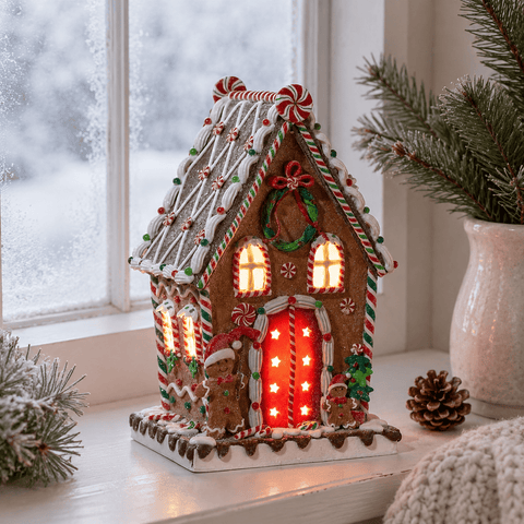 Three Kings Models & Scenes Three Kings Gingerbread Candy Lodge – 26 x 13cm