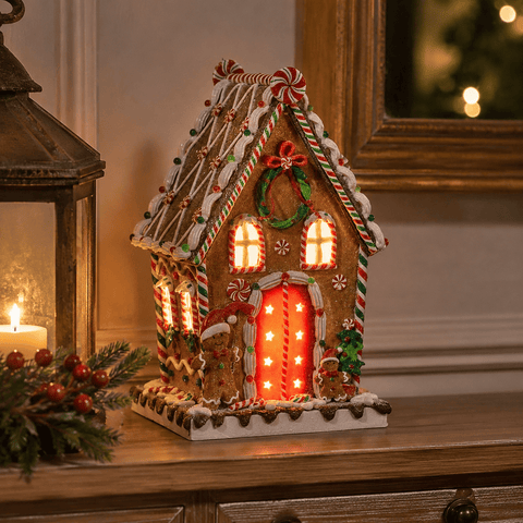 Three Kings Models & Scenes Three Kings Gingerbread Candy Lodge – 26 x 13cm