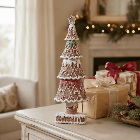 Three Kings Models & Scenes Three Kings Gingerbread Christmas Tree – 30cm