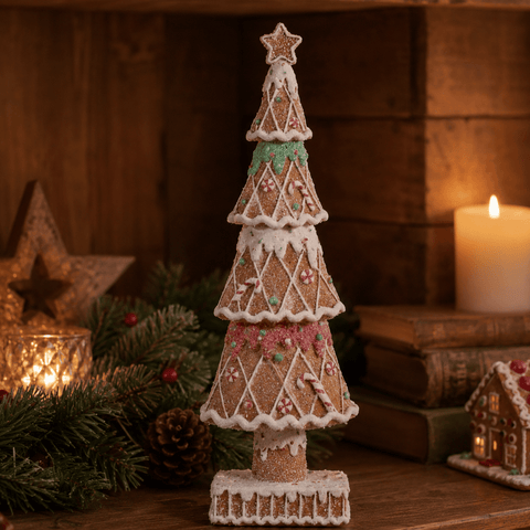 Three Kings Models & Scenes Three Kings Gingerbread Christmas Tree – 30cm