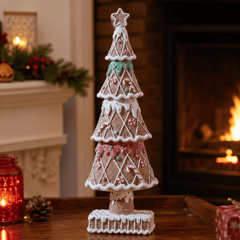 Three Kings Models & Scenes Three Kings Gingerbread Christmas Tree – 30cm