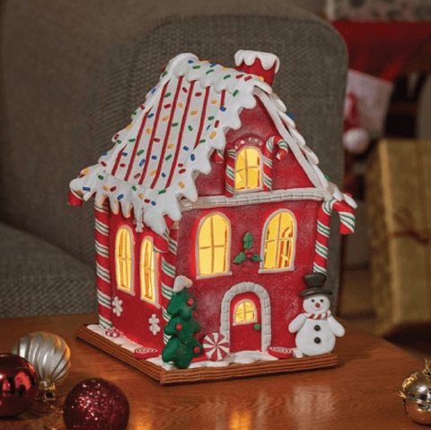 Three Kings Christmas Decor Three Kings Gingerbread Frosty Candy Cabin