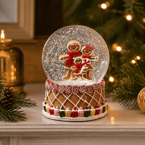 Three Kings Snow Globes Three Kings  Gingerbread SnowSphere 6cm - Assorted Designs