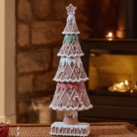 Three Kings Gingerbread Xmas Tree 30cm