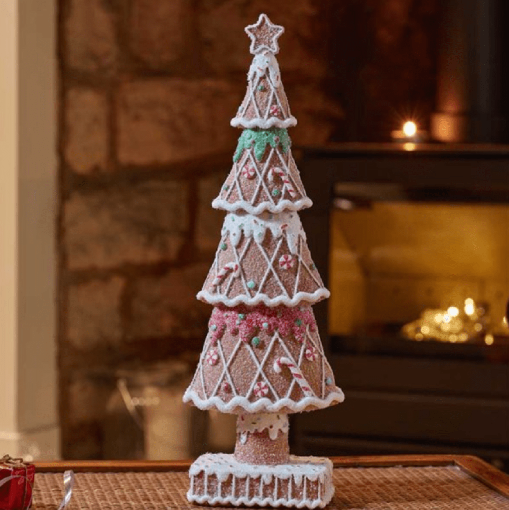 Three Kings Gingerbread Xmas Tree 40cm