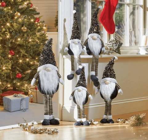 Three Kings Christmas Decor Three Kings GlamGonk Jumbo Black/Gold