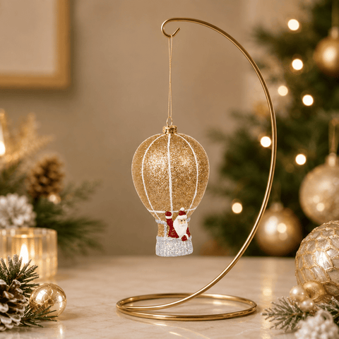 Three Kings Hanging Decor Three Kings Gold Balloon Santa Pendant Christmas Decoration