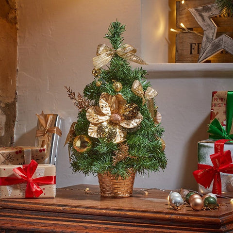 Three Kings Christmas Tree Three Kings Golden Fir Christmas Tree – 40cm