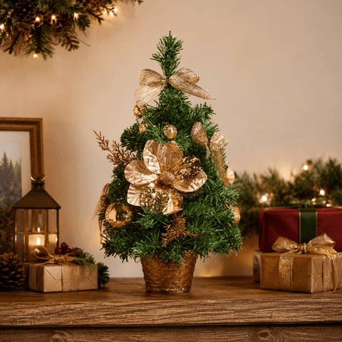 Three Kings Christmas Tree Three Kings Golden Fir Christmas Tree – 50cm
