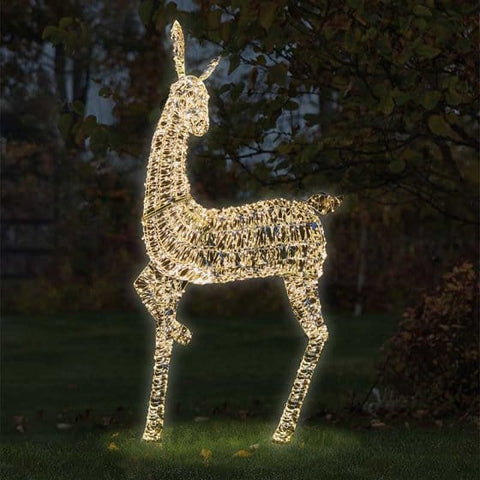 Three Kings LED Deer Three Kings GoldTwist Doe Large