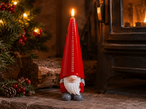 Three Kings Advent Candle Three Kings Gonk Advent Candle – 22cm