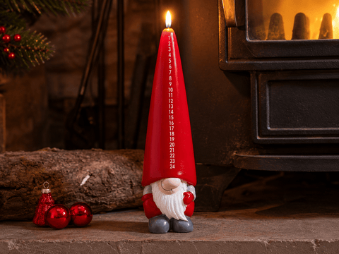 Three Kings Advent Candle Three Kings Gonk Advent Candle – 22cm