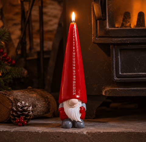 Three Kings Advent Candle Three Kings Gonk Advent Candle – 22cm
