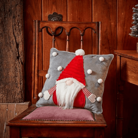 Three Kings Christmas Decor Three Kings Gonk Cushion Red