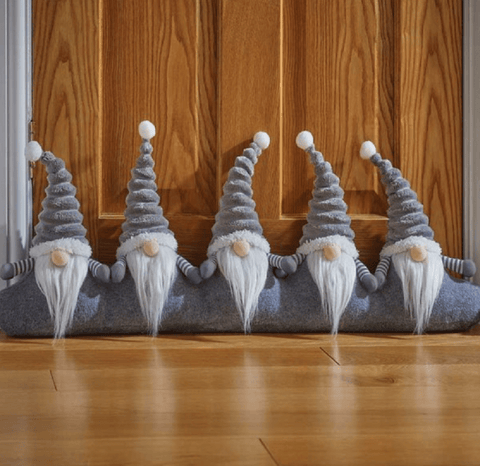 Three Kings Christmas Decor Three Kings Gonk Draught Excluder Grey