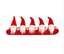 Three Kings Christmas Decor Three Kings Gonk Draught Excluder Red