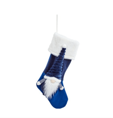 Three Kings Christmas Decor Three Kings Gonk Stocking Navy
