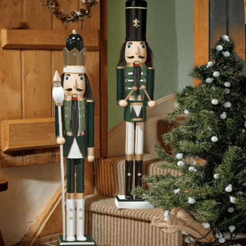 Three Kings Christmas Decor Three Kings Green Grenadier Nutcracker Mega