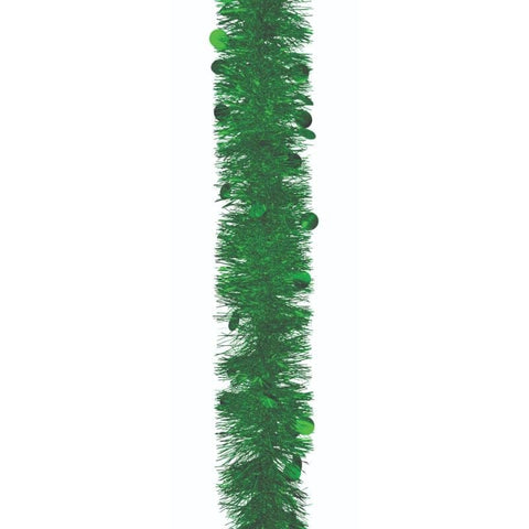 Three Kings Tinsel Three Kings Green X-Bling! Tinsel Bauble Streamer – 2m