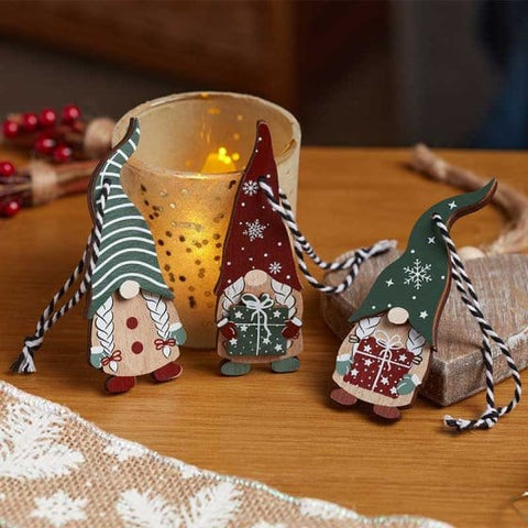 Three Kings Hanging Gonk Pendant Assorted Designs