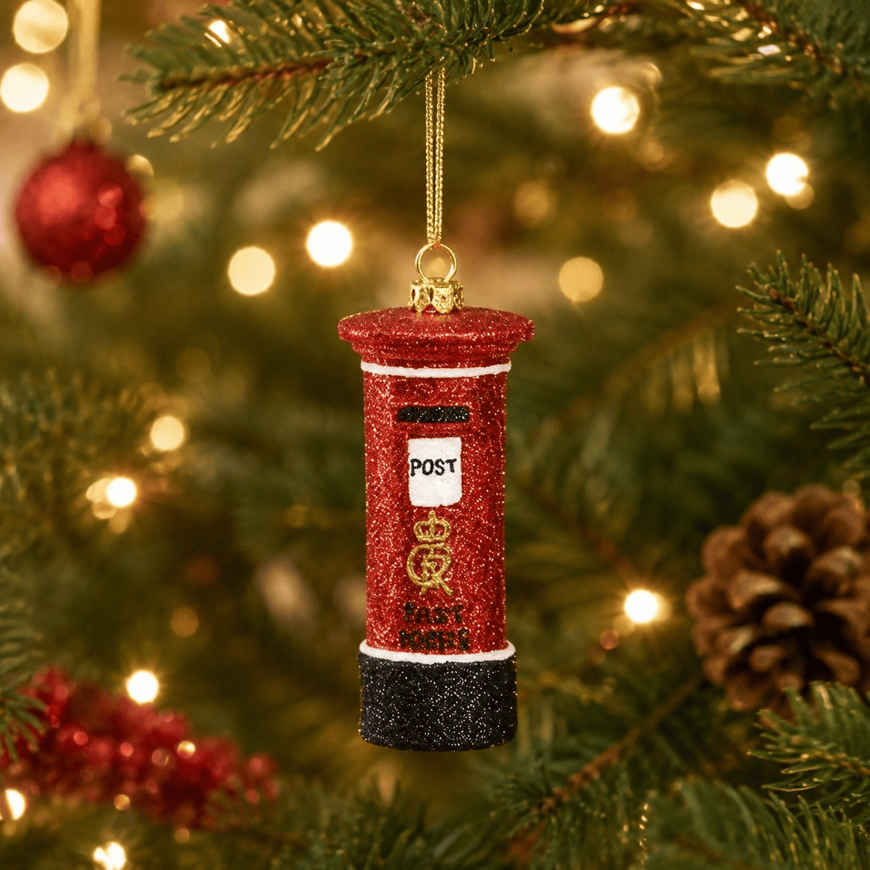 Three Kings Hanging Decor Three Kings Hanging PostBox Tree Decoration – 11 x 5cm