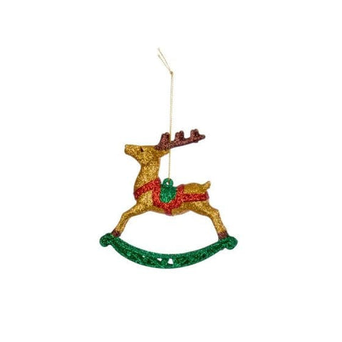 Three Kings Hanging Decor Three Kings Hanging Rocking Reindeer Pendant