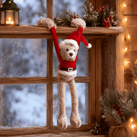 Three Kings Teddy Bears Three Kings Hanging Teddy Bear Santa Christmas Decoration