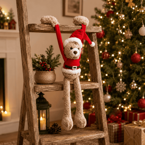 Three Kings Teddy Bears Three Kings Hanging Teddy Bear Santa Christmas Decoration