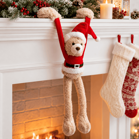 Three Kings Teddy Bears Three Kings Hanging Teddy Bear Santa Christmas Decoration