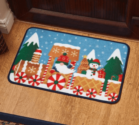 Three Kings Christmas Decor Three Kings Home for Christmas! Door Mat