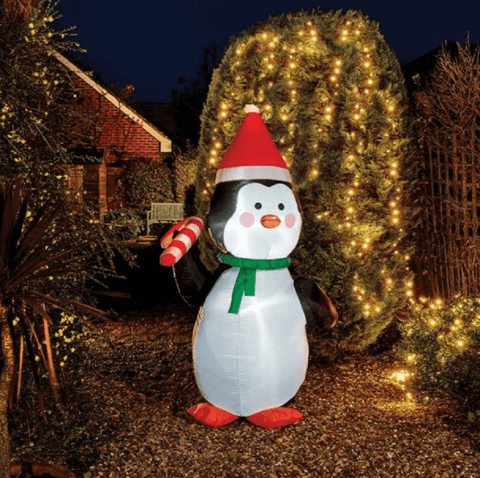 Three Kings Christmas Lit Decor Three Kings Inflatable Penguin Jumbo