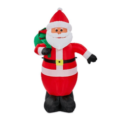 Three Kings Christmas Lit Decor Three Kings Inflatable Santa Jumbo
