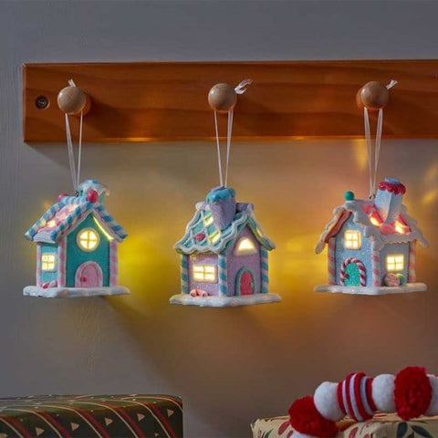 Three Kings InLit Candy House Assorted Designs