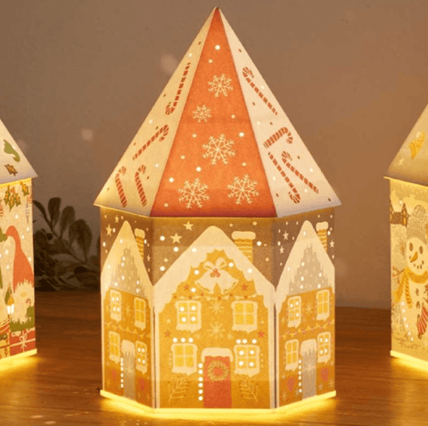 Three Kings InLit Decor House Gingerbread